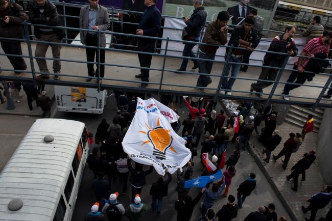 AKP Mitingi Yenikapı, 23 Mart 2014. Fotoğraf: Simru Hazal Civan