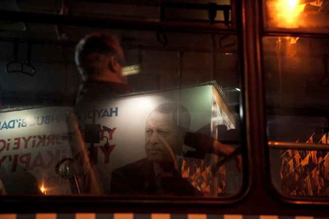 AKP Mitingi Yenikapı, 23 Mart 2014. Fotoğraf: Tümay Göktepe