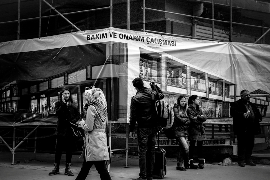 Pendik İstasyonu inşaatı. F: Berk Demirbaş